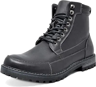 Bruno Marc Men Oxfords Motorcycle Boot