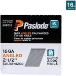 Paslode 16 Gauge Angled Finish Nails