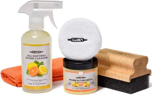 Natural Stone Daily Cleaner and Wax Care Kit  Includes Soapstone, Slate, &amp; C New