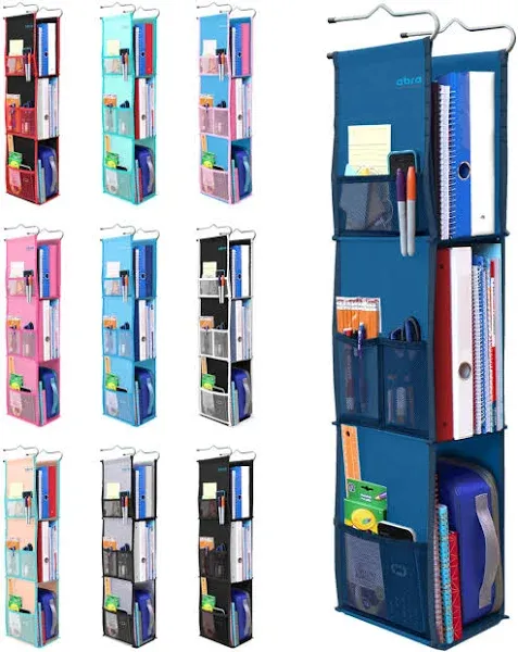 ABRA 3 Shelf Hanging Locker Organizer for School Gym Work Storage