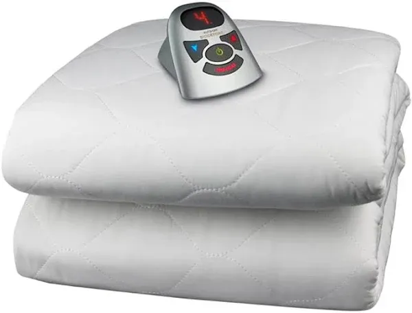 Biddeford Blankets Quilted Electric Heated Mattress Pad