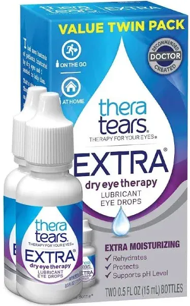 TheraTears Extra Dry Eye Therapy Lubricant Eye Drops