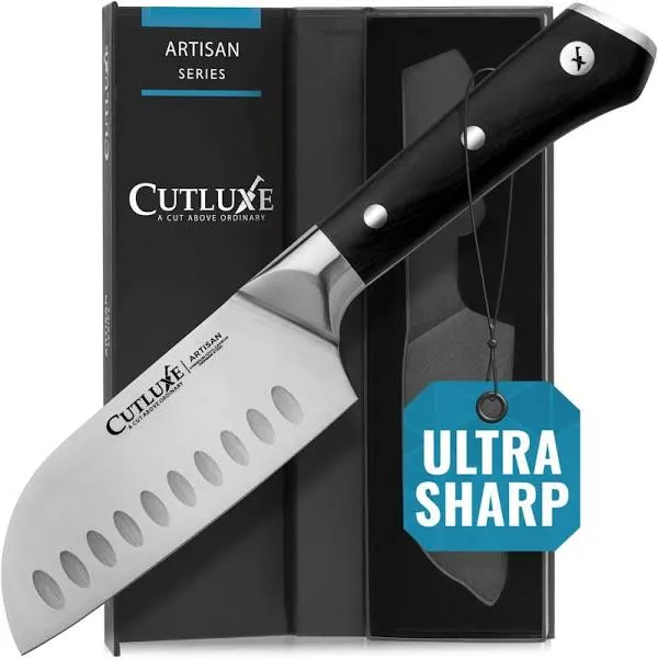 Cutluxe Santoku Knife 5" Multipurpose Kitchen Knife