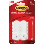 3M Command General Purpose Hooks, Medium - 2 pack