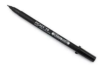 Pigma Brush Pen - Black | Sakura