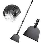 Flat Shovel,Snow Shovel, Ice Scraper, 54 inch Snow Ice Chopper for Walkway, I...