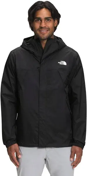 The North Face Antora Mens Lime Cream Camo DryVent Waterproof Rain Jacket $110