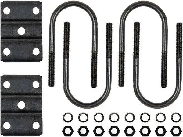 9/16&#034; Trailer U-bolt kit for 3&#034; Tube 5200 - 7000 lb Axles