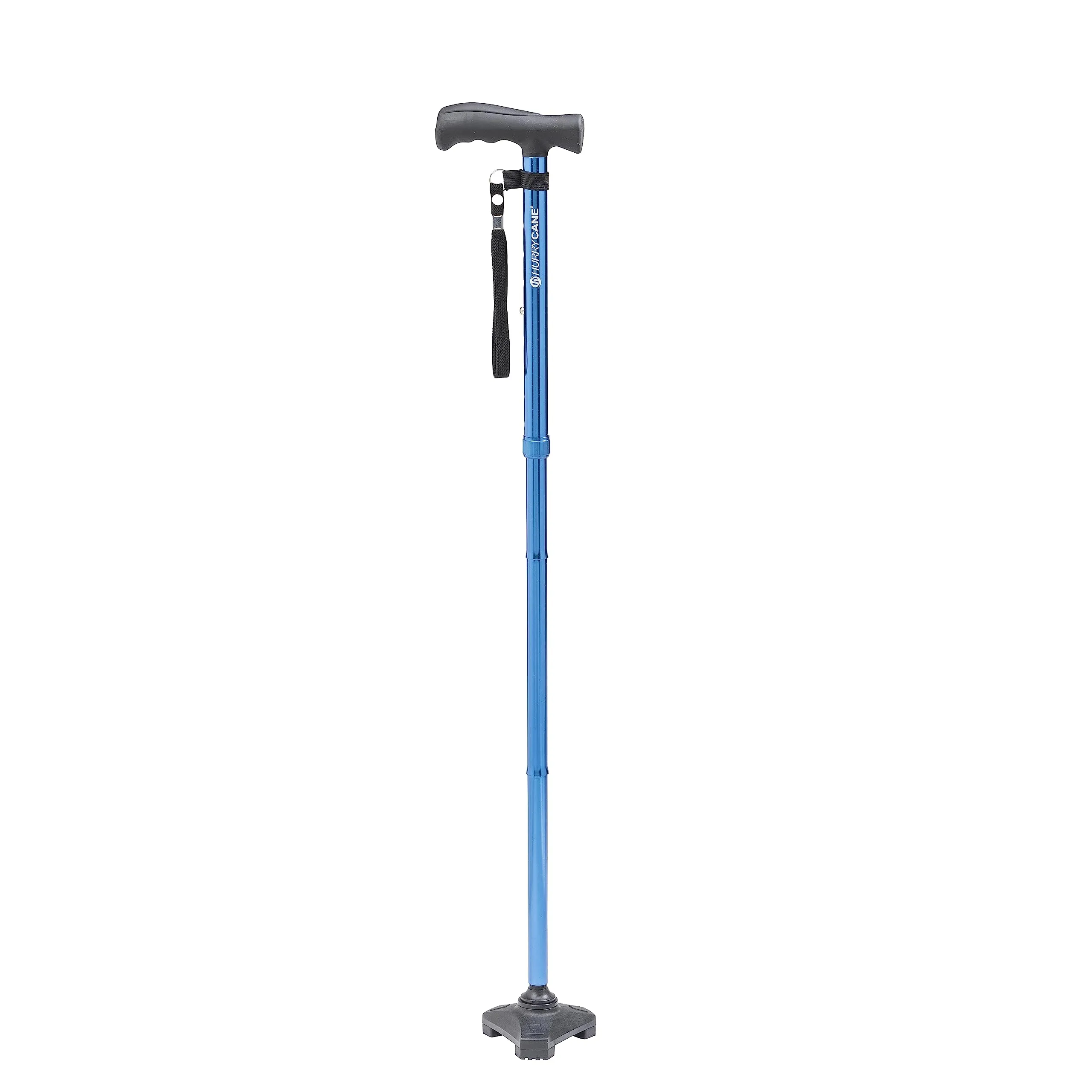 Hurrycane Freedom Edition Folding Blue Cane