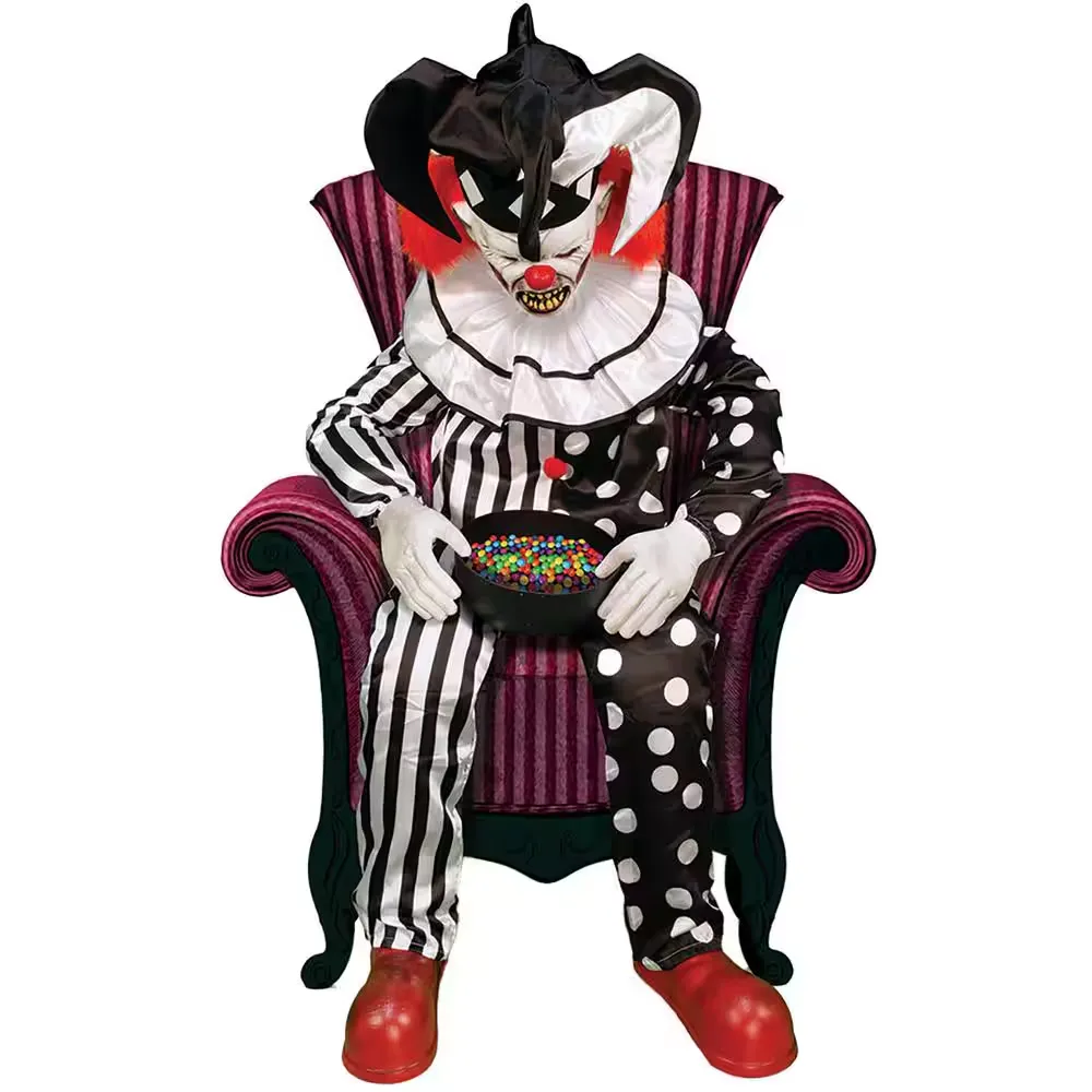 Haunted Hill Farm Hartley the Sitting Scare Clown