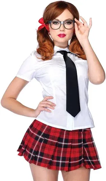 Private School Sweetie Costume by Leg Avenue new Sexy halloween role play 4pc