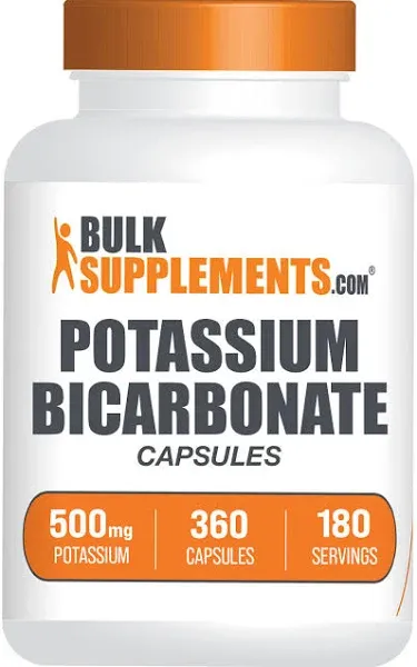 BulkSupplements.com Potassium Bicarbonate Powder Potassium Powder Potassium Supplement Powder