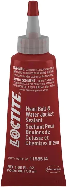 Loctite 1158514 Head Bolt and Water Jacket Sealant, 50-milliliter Tube