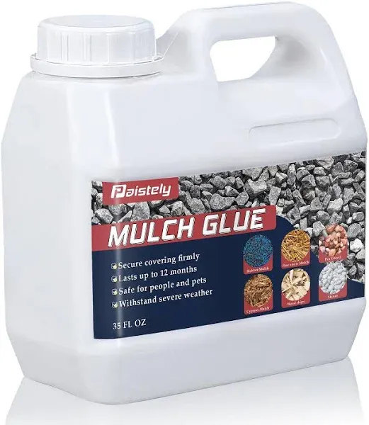 Oycevila Strong Concentrate Mulch Glue Gravel Binder Mulch Glue Non-Toxic Mulch Glue