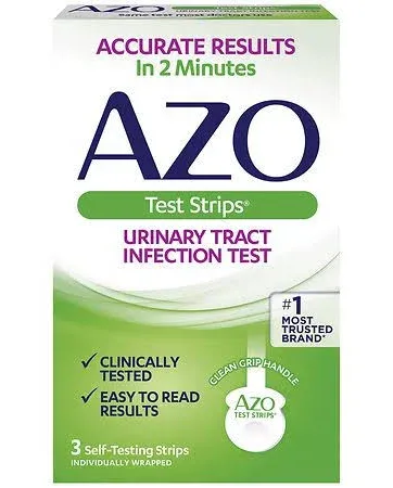 Azo Urinary Tract Infection Test Strips