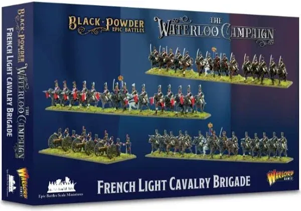 Black Powder Epic Battles: Waterloo - French Light Cavalry Brigade