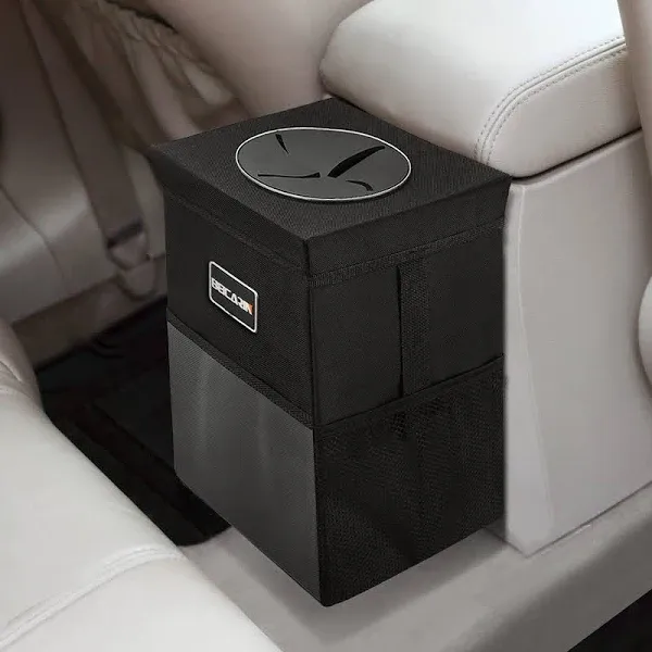 Beicarin Car Trash Can with Lid