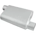 Flowmaster FlowMonster 2 Chamber Muffler 3&#034; Offset Inlet Outlet 43043-FM