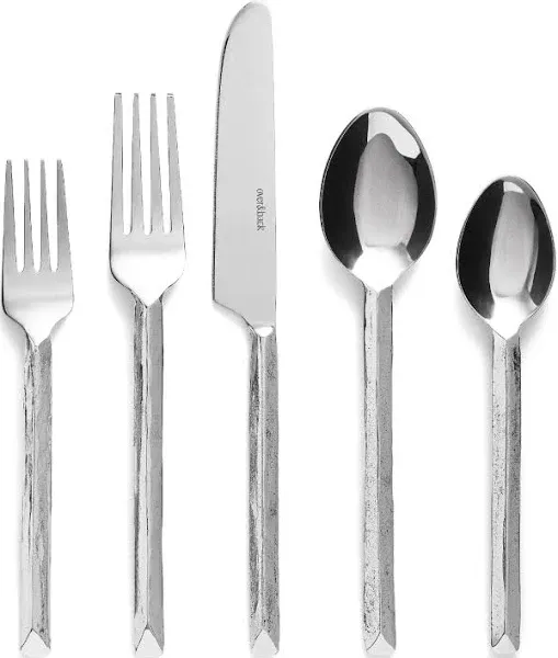 Over&back Hand-Forged Flatware Set of 4