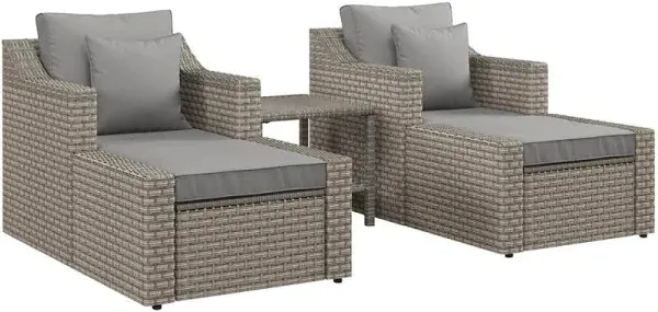 Outsunny 5 Piece Patio Furniture Set