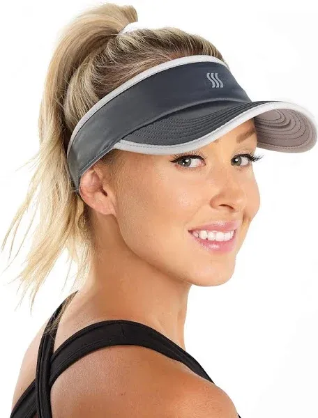 SAAKA Super Absorbent Visor for Women. Premium Packaging. Running Tennis Golf...