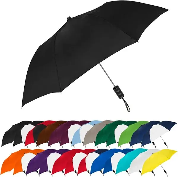 The Spectrum Popular Style 42&#034; Automatic Open Windproof Travel Umbrella for R...