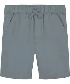 Calvin Klein Boys' Loose Modern Pull-on Twill Short, Drawstring Closure