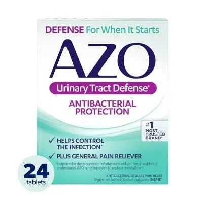 AZO Urinary Tract Defense Antibacterial Protection Tablets