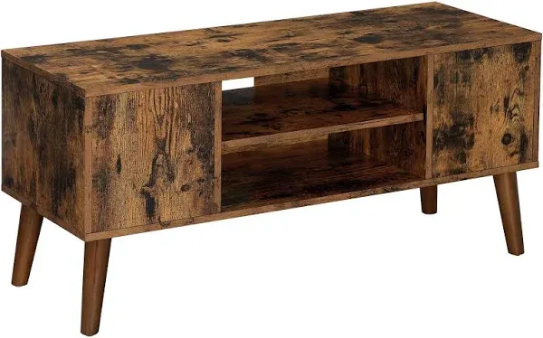 Rustic Brown Retro TV Stand