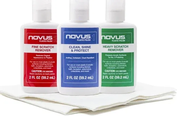 Novus Plastic Polish Kit