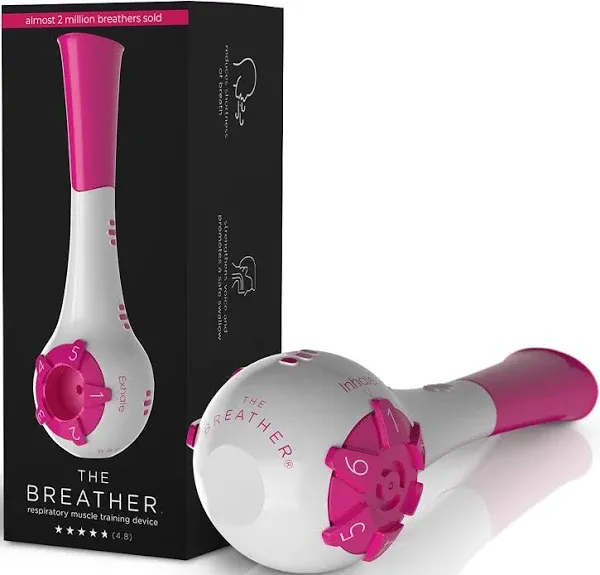 The Breather Respiratory Exerciser, Pink 1/EACH