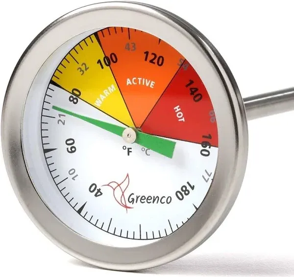 Greenco Compost Soil Thermometer