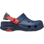 Crocs Classic All-Terrain Clog - Kids' Navy, 3.0