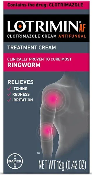 Lotrimin AF Antifungal Cream for Ringworm