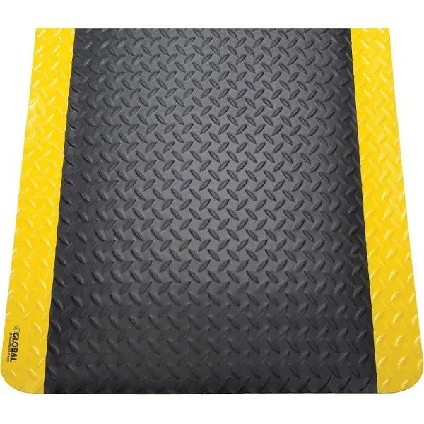 Global Industrial Diamond Plate Ergonomic Mat