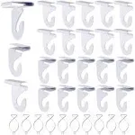 OALEN 20 Drop Ceiling Hooks for Classrooms &amp; Offices White Heavy Duty Ceiling