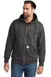 Carhartt Men's Rain Defender Loose Fit Midweight ThermalLined Full-Zip Sweatshirt