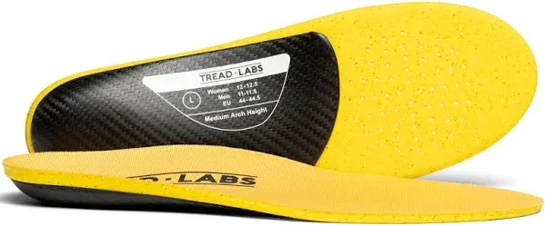 TREAD LABS DR-11M PERFORMANCE INSOLES DASH MEDIUM, MEN 11, WOMEN 12 - NEW