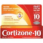 Cortizone 10 Anti-Itch Ointment, Maximum Strength, Water Resistant Formula - 1 oz