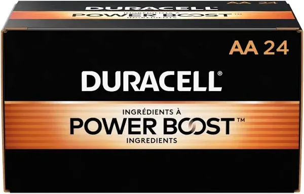 Duracell Coppertop Alkaline AA Batteries 144-carton