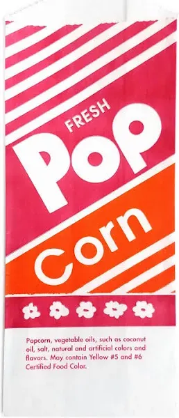 Gold Medal Popcorn Bags