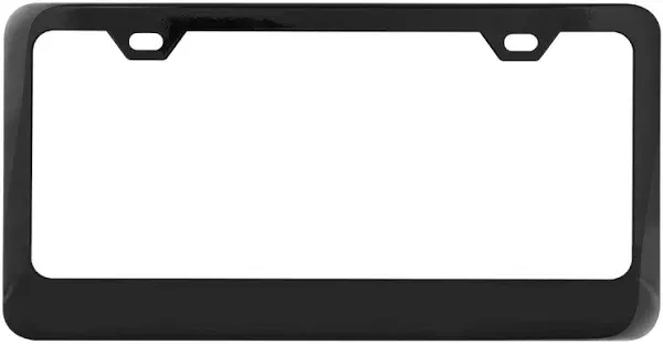 Matte Black License Plate Frame