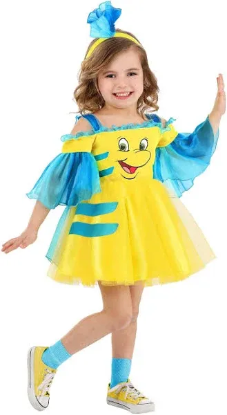 Disney Toddler Flounder Costume Dress