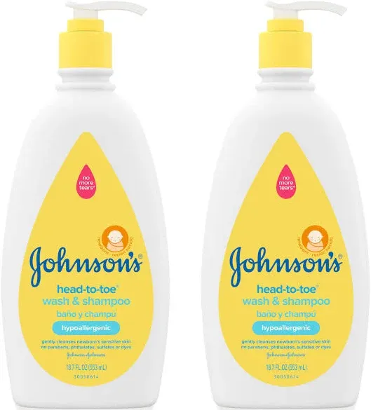 Johnson's Head-To-Toe Baby Wash Shampoo