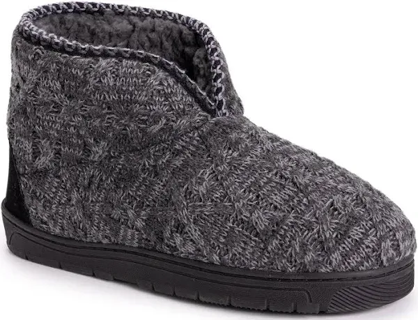 MUK LUKS Men's Mark Bootie Slippers