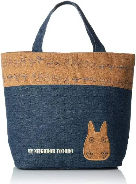 My Neighbor Totoro Cork & Denim Lunch Bag