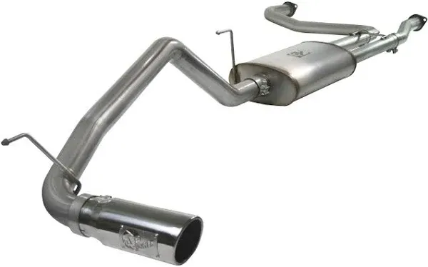 aFe MACHForce Fits XP Exhaust Cat-Back 2.5/3in SS-409 W/ Polished Tip 04-12