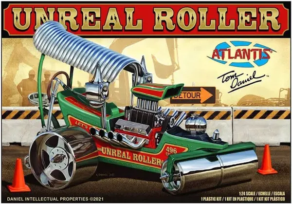 Tom Daniel Unreal Roller 1/24 Scale Monogram Re-issue Model Kit 181AT29