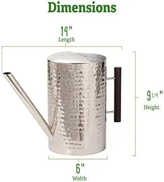 Gardener's Supply Company Stainless Steel Watering Can