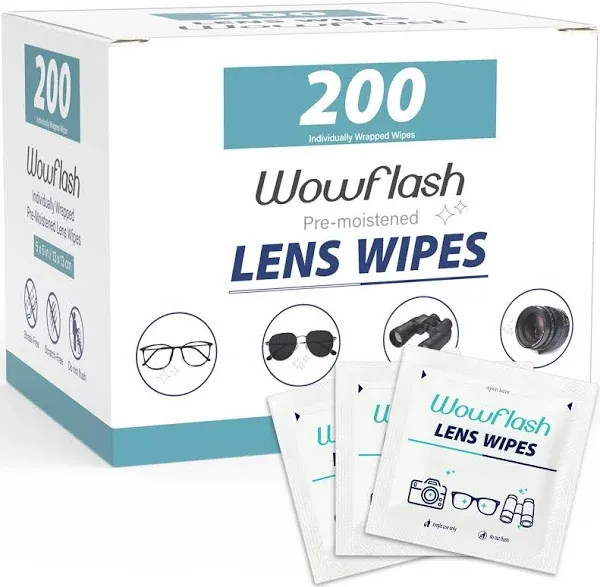 Dipoo Lens Wipes for Eyeglasses